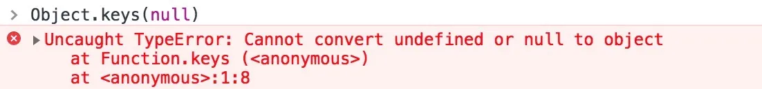 Object.keys(null)的演示图片